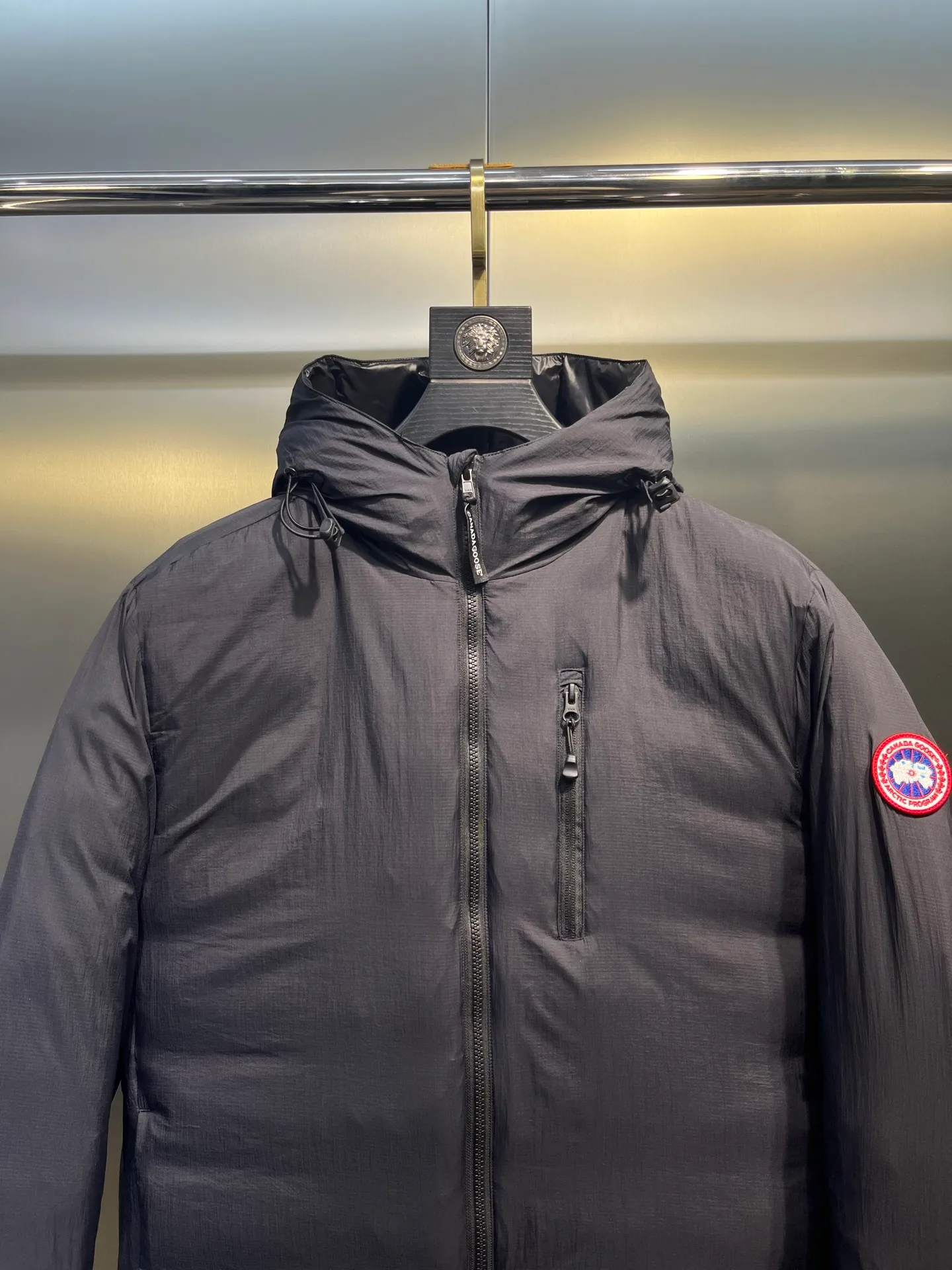 P960 Canada Goose down jacket, top version, warm and cold-proof, nice upper body effect, super light, Big Goose 5078 model, Canada Goose 5078m model, loe, men's short hooded, lightweight style.  size：s-xxl